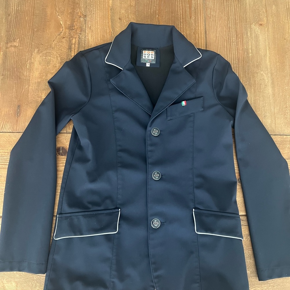 ForHorses Boys Christian Show Jacket - Size 14
